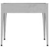 vidaXL Garden Planter 100.5x40.5x90 cm Galvanised Steel
