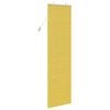 vidaXL Roller Blind with Curtains Manual Yellow 60 x 220 cm Bamboo