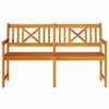 vidaXL Garden Bench Brown 150 x 56 x 90cm Solid Acacia wood