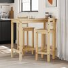 vidaXL 3 Piece Bar Set Solid Wood Pine