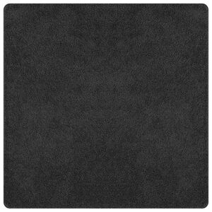 vidaXL Anti-slip Shaggy Rug Dark Grey 120 x 120 cm PP