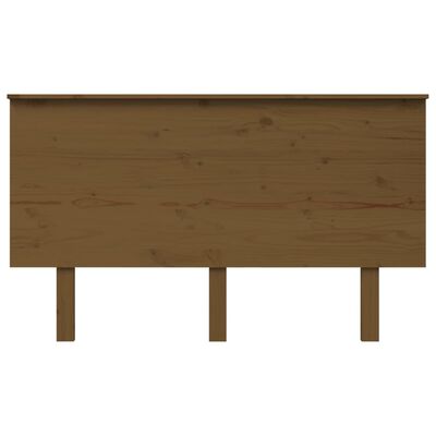 vidaXL Bed Headboard Honey Brown 139x6x82.5 cm Solid Wood Pine