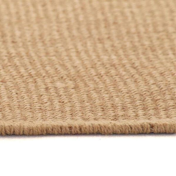 vidaXL Area Rug Jute with Latex Backing 70x130 cm Natural