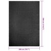 vidaXL Rug ZIZUR Anthracite 200x290 cm Jute Look Indoor and Outdoor