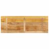vidaXL Table Top 140x60x2.5 cm Rectangular Solid Wood Rough Mango