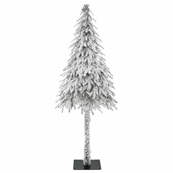 vidaXL Christmas Tree with 150 LEDs White 150 cm PE and Steel