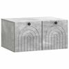 vidaXL Wall-Mounted TV Cabinet Concrete Grey 59.5 x 41 x 30 cm
