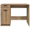 vidaXL Desk Artisan Oak 100x50x75 cm Engineered Wood