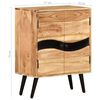 vidaXL Sideboard 57x34x75 cm Solid Acacia Wood
