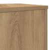 vidaXL Plant Stand 2pcs Artisan Oak 25x25x80 cm Engineered Wood