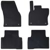 vidaXL Car Mat 4 pcs Black suitable for VW TIGUAN 2016-2023 Rubber