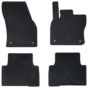 vidaXL Car Mat 4 pcs Black suitable for VW TIGUAN 2016-2023 Rubber