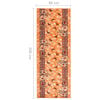 vidaXL Runner Rug BCF Terracotta 80x200 cm