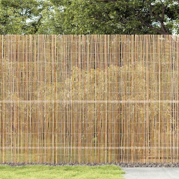 vidaXL Bamboo Fence Natural 600 x 150 cm Bamboo
