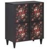 vidaXL Storage Cabinets Multicolour 60 x 33.5 x 75 cm Solid Mango Wood