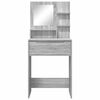 vidaXL Bedroom Dressing Tables Grey Sonoma 80 x 39.6 x 135 cm