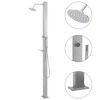 vidaXL Outdoor Shower Stainless Steel Straight