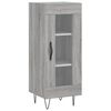 vidaXL Highboard Grey Sonoma 34.5x34x180 cm Engineered Wood