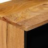 vidaXL Bedside Cabinet Natural 40 x 33 x 46 cm Solid Mango Wood
