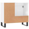 vidaXL Bathroom Cabinet White 65x33x60 cm Engineered Wood