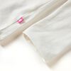 Kids' T-shirt with Long Sleeves Ecru 92