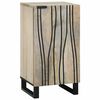 vidaXL Sideboard White 40 x 33 x 75 cm Solid mango wood