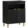 vidaXL Sideboard Black 60x33x75 cm Engineered Wood