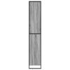 vidaXL Tall Cabinets 2 pcs Grey Sonoma 60 x 36 x 200 cm