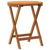 vidaXL Garden Table Folding Natural 60 x 60 x 72 cm Solid Acacia Wood