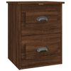 vidaXL Wall-mounted Bedside Cabinets 2 pcs Brown Oak 41.5x36x53cm