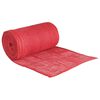 vidaXL Jute Roll 25 x 1500 cm Red