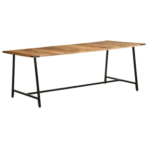 vidaXL Dining Table 200x100x75 cm Solid Wood Mango