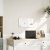 vidaXL Magnetic Whiteboard with Solid Pine Wood Frame 60x40 cm