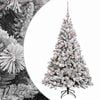 vidaXL Artificial Christmas Tree with Bauble 120 cm 150 LEDs