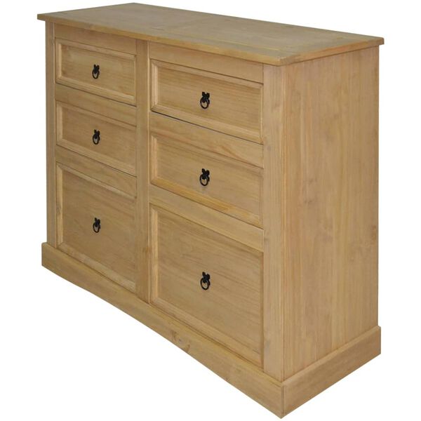 vidaXL Sideboard Mexican Pine Corona Range 110x43x81 cm