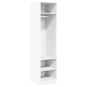 vidaXL Wardrobe White 50x50x200 cm Engineered Wood