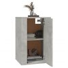 vidaXL Wall Mounted TV Cabinet Concrete Grey 40x34.5x60 cm