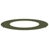 vidaXL suitable for Flat Tree Ring Olive green &Oslash;50/80 cm Steel