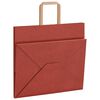 vidaXL Paper Bags 50 pcs with Handles Red 32x22x28 cm