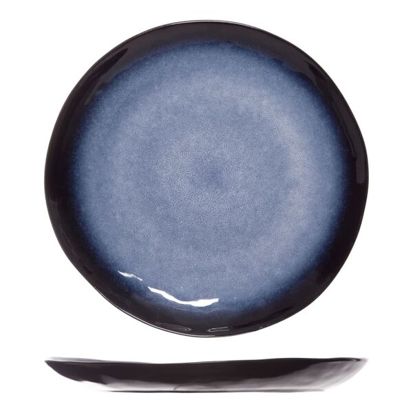 Cosy & Trendy Plat Plate Sapphire 3 pcs &Oslash;33 cm Sapphire Blue