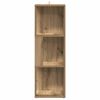 vidaXL Corner Cabinet Artisan Oak 33x33x100 cm Engineered Wood