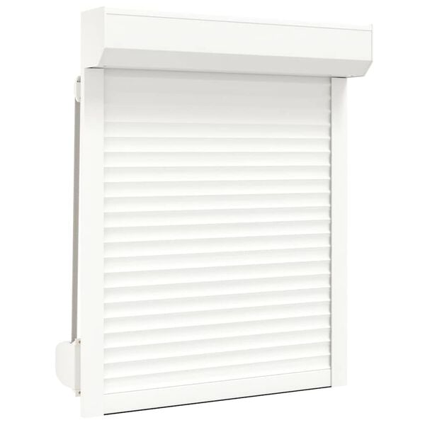 vidaXL Roller Shutter Aluminium 70x100 cm White