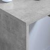 vidaXL Wall-Mounted Desk Concrete Grey 60 x 45 x 30 cm Engineered Wood