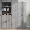 vidaXL Highboard Concrete Grey 45x42.5x185 cm Engineered Wood