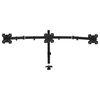 vidaXL Triple Monitor Desk Mount Stand 13-23