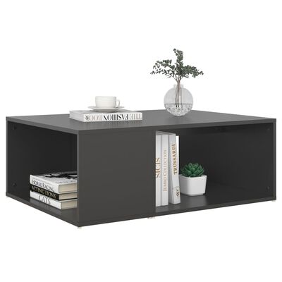 vidaXL Coffee Table Grey 90x67x33 cm Engineered Wood