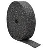 vidaXL Rubber Granulate Roll Black 2000 x 10 x 1 cm Rubber