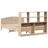 vidaXL Bookcase Bed without Mattress 140x200cm Solid Wood Pine