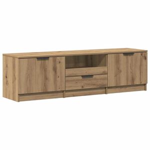 vidaXL TV Cabinet Artisan Oak 140x35x40 cm Engineered Wood
