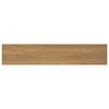 vidaXL Wall Shelf 4 pcs Brown 120 x 23.5 x 4 cm Engineered Wood